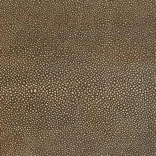 Bovine Leather Embossed Stringray Brown Cream