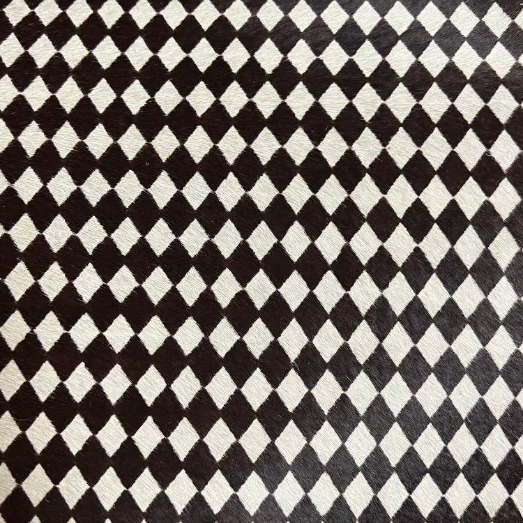 Bovine Stenciled Hair-On Ser Diamante