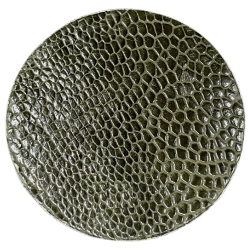 Ostrich Leg Leather Bronze