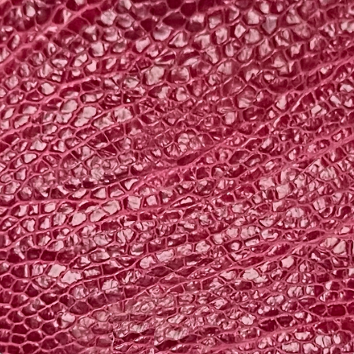 Ostrich Leg Leather Wine