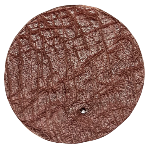 Ostrich Leather Bordeaux