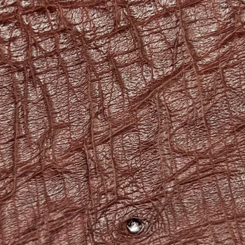 Ostrich Leather Bordeaux