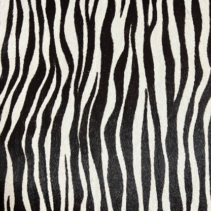 Bovine  Stenciled Hair-On  Ser Zebra