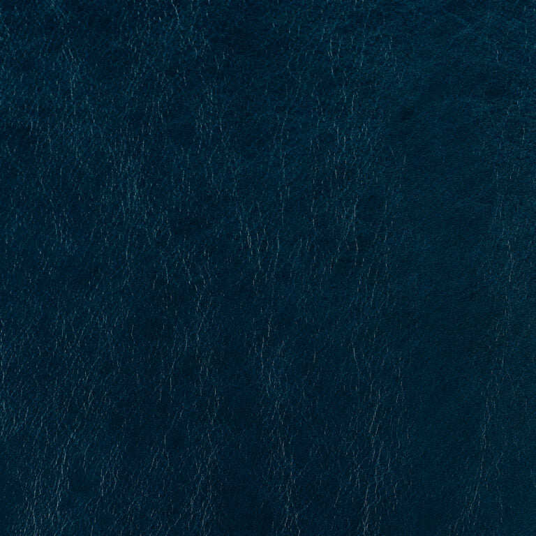 Bovine Leather Old English Peacock Blue