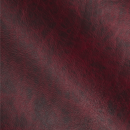 Bovine Leather Saloon Garnet